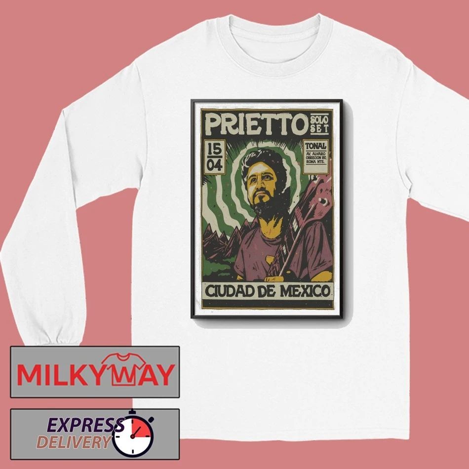 Maxi Prietto Tonal Mexico City Apr 15 2026 Poster shirt