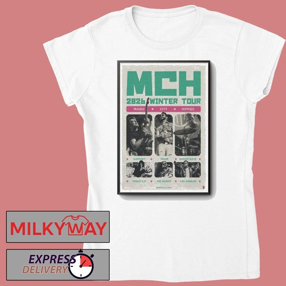 Magic City Hippies Winter Tour 2026 Poster shirt