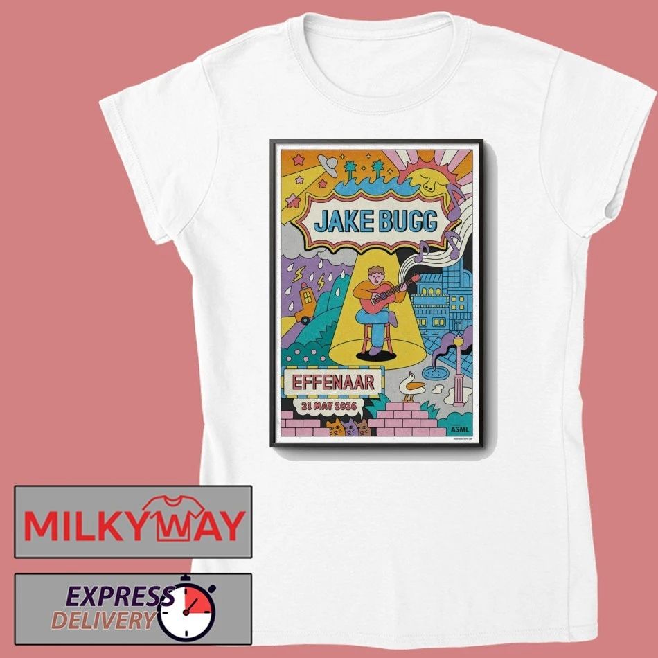 TOUR Poster Jake Bugg Effenaar May 21 2026 shirt