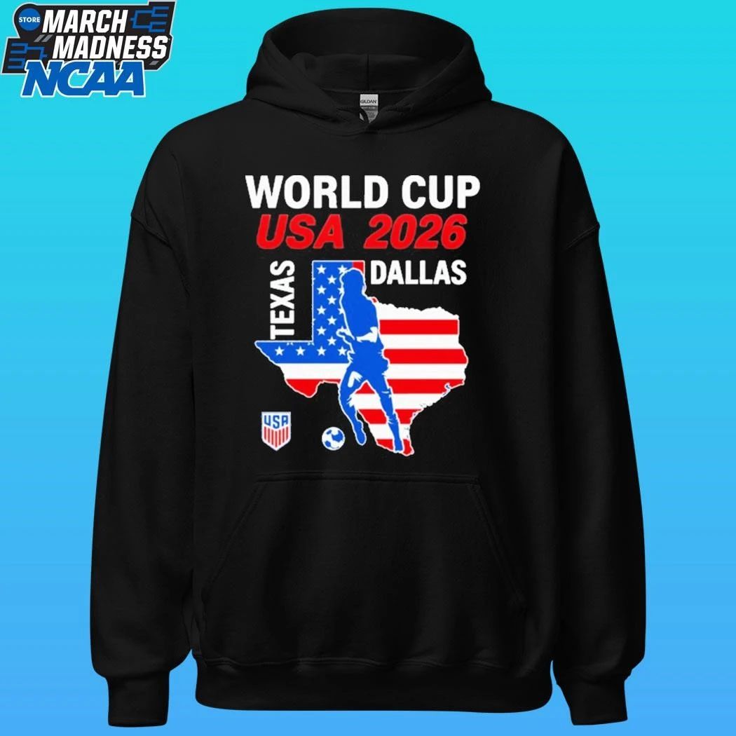 Dallas Texas Host 2026 World Cup Usa Soccer Shirt