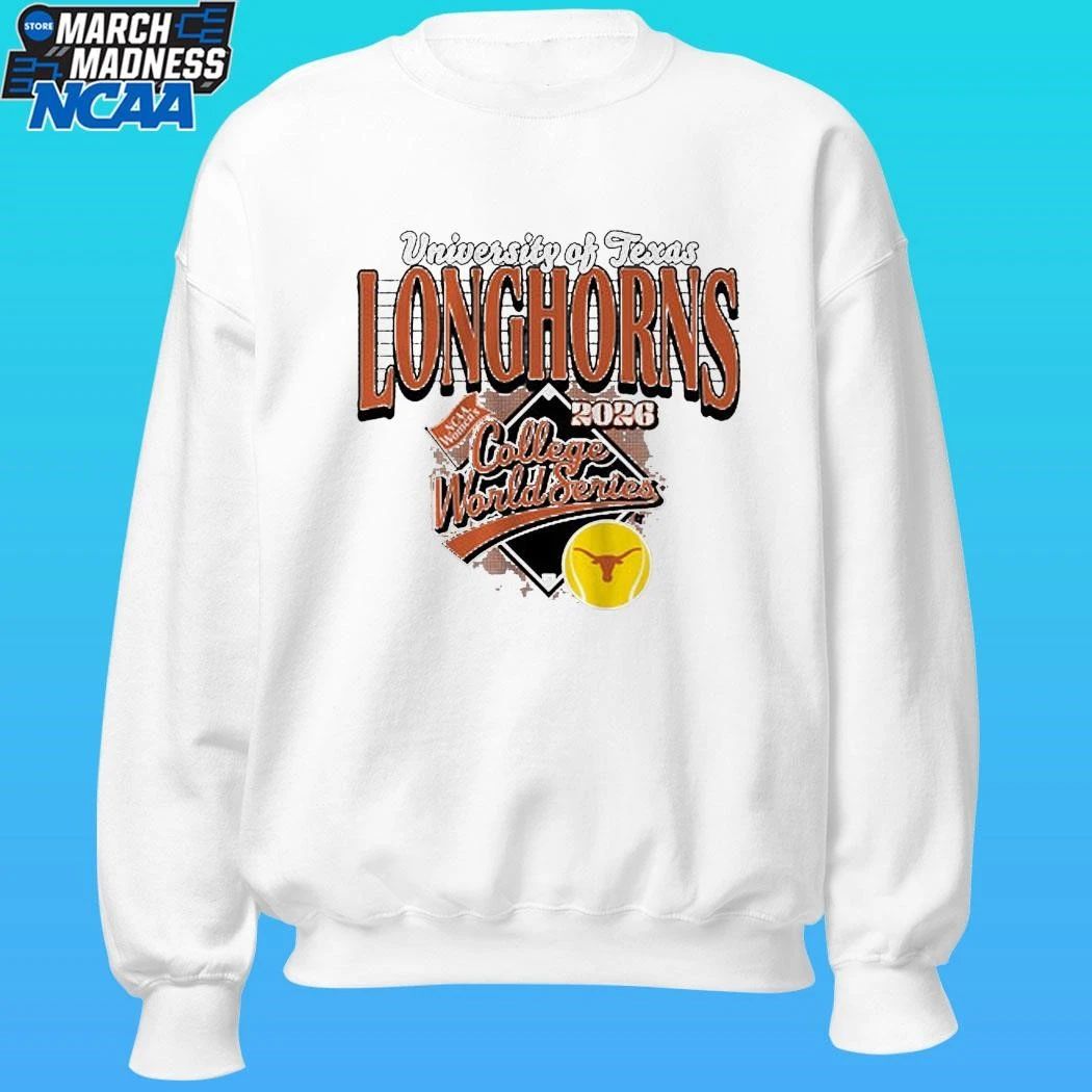 University Of Texas Longhorns Softball 2026 Ncaa Women’s College World Series Shirt