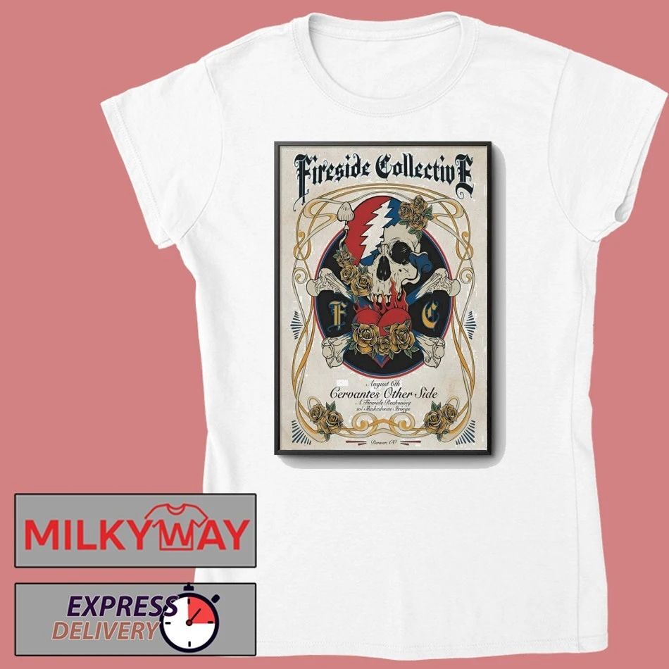 Fireside Collective In Denver CO On Aug 6 2026 Poster shirt