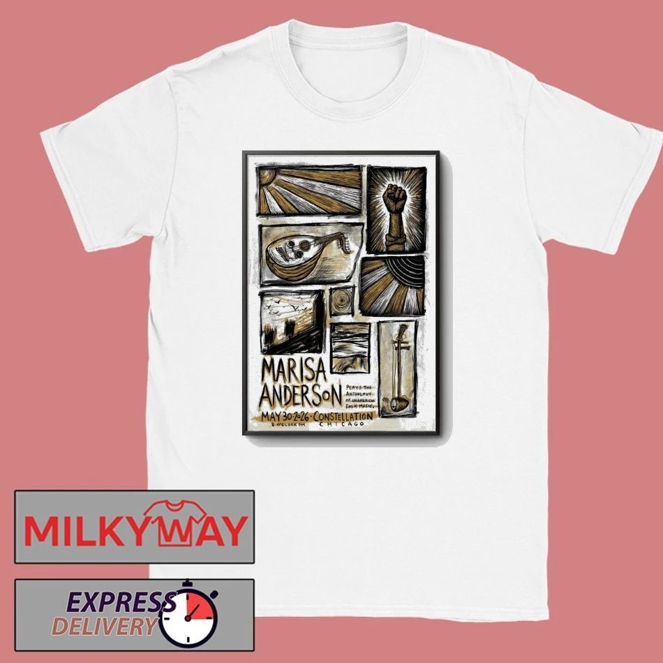 Marisa Anderson Comrade in Chicago IL May 30 2026 Poster shirt