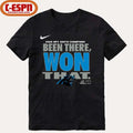 Division Champs Carolina Panthers Been There Won That T-Shirt