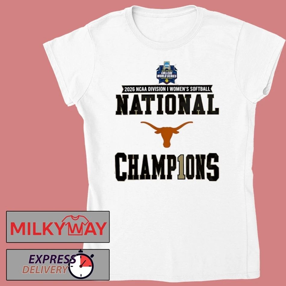 Texas Longhorns June 2026 NCAA Softball Women’s College World Series Shirt