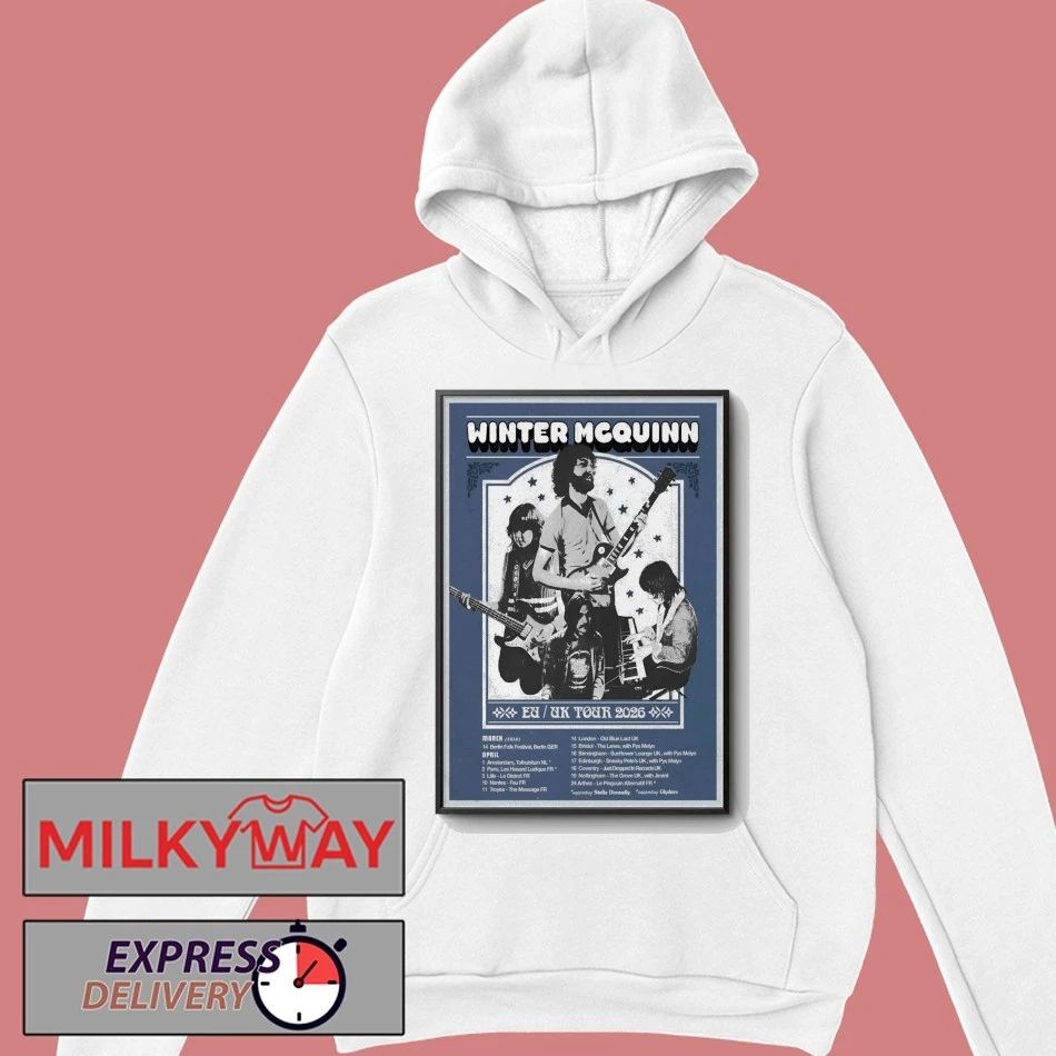 Winter McQuinn 2026 Tour EU-UK Poster shirt
