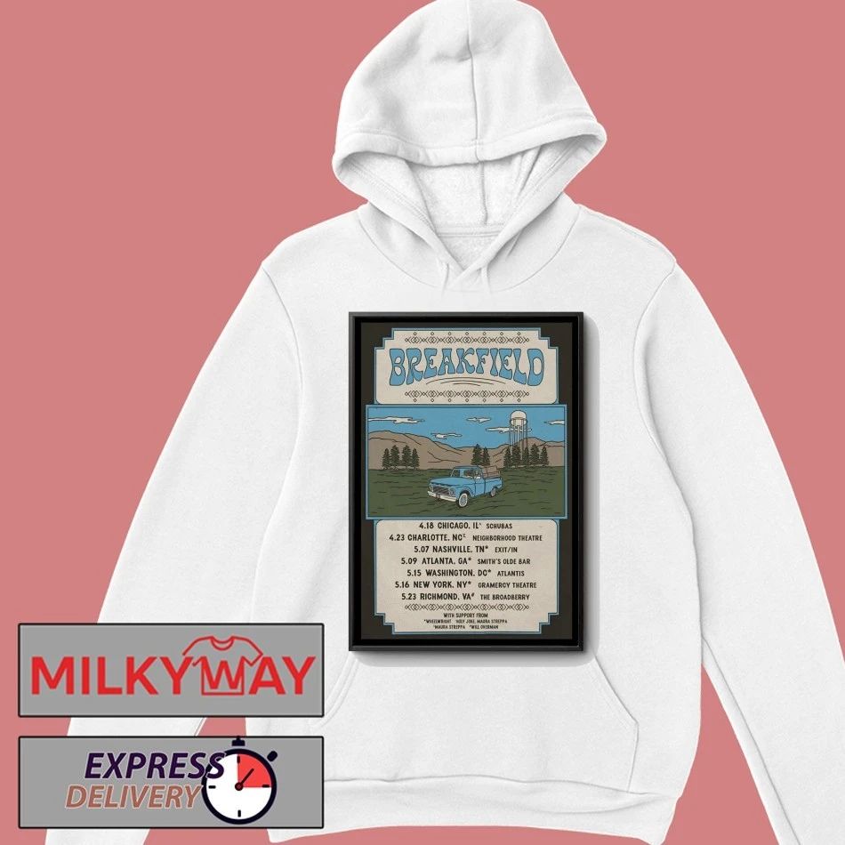 Breakfield Poster Spring Tour 2026 shirt