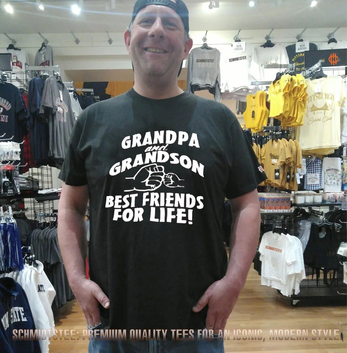 Grandpa and Grandson Best Friends for Life shirt