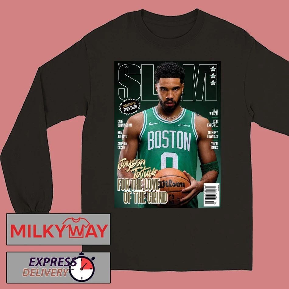 Jason Tatum On Slam 261 Magazine Boston Celtics shirt