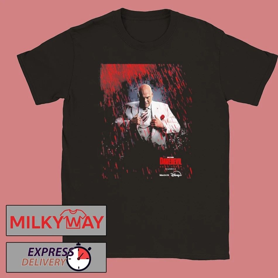 Kingpin Returns On Daredevil Born Again Season 2 On March 24 2026 shirt
