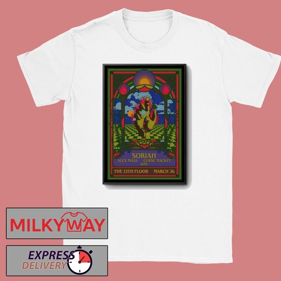 SORIAH In Austin TX On Mar 26 2026 Poster shirt
