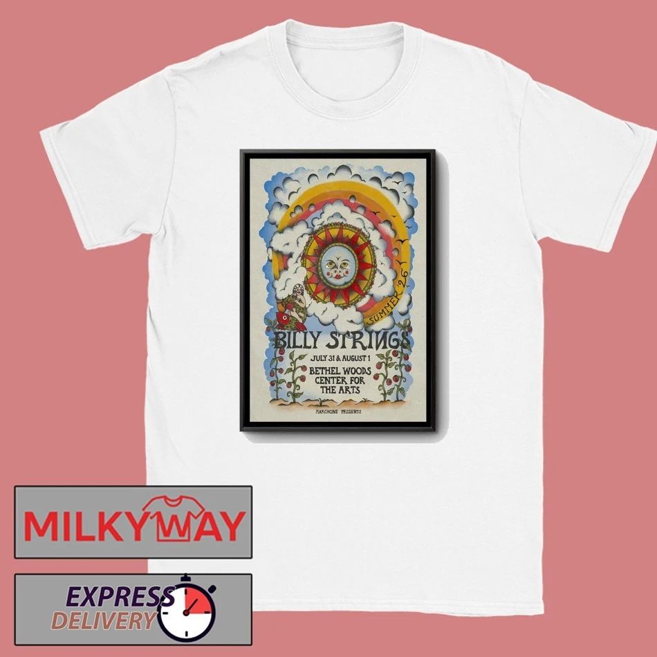 Billy Strings Tour Bethel NY On Jul 31-Aug 1 2026 Poster shirt