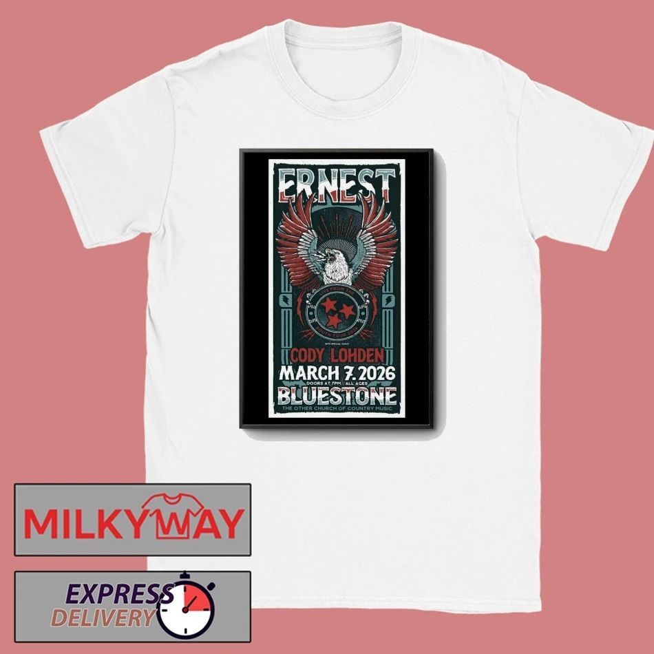 ERNEST In Columbus OH On Mar 7 2026 Poster shirt