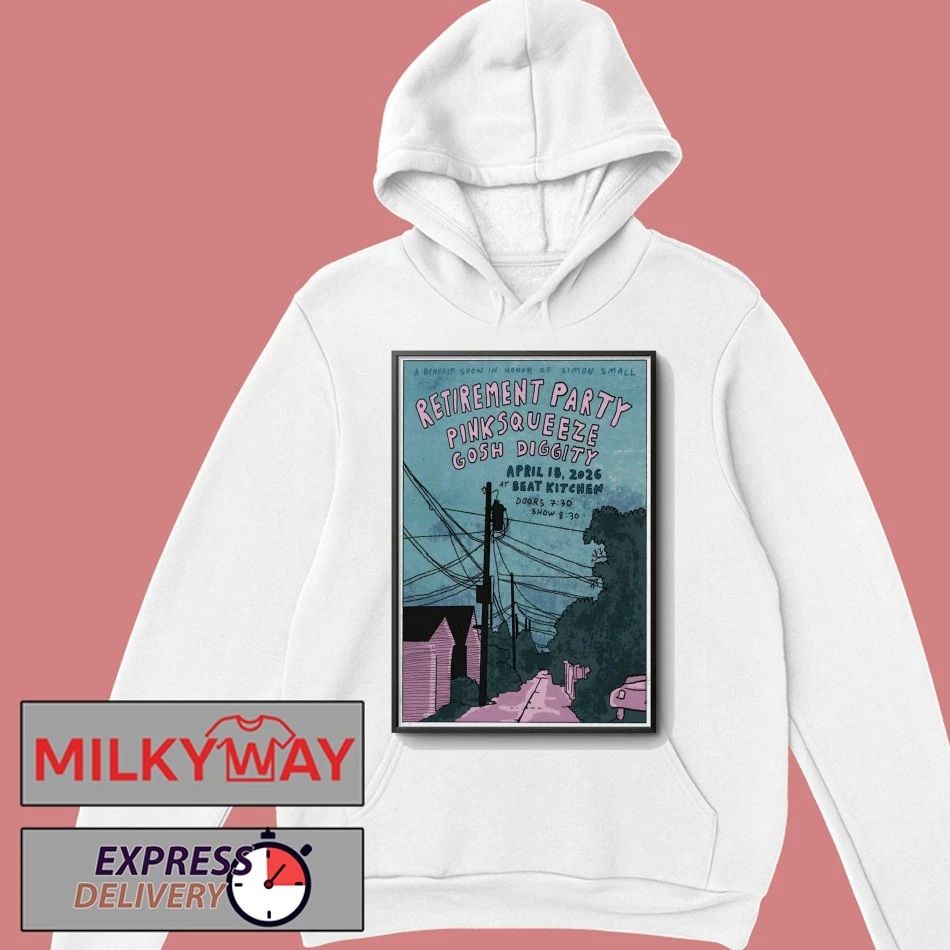 Retirement Party Apr 18 2026 At Beat Kitchen In Chicago IL Poster shirt