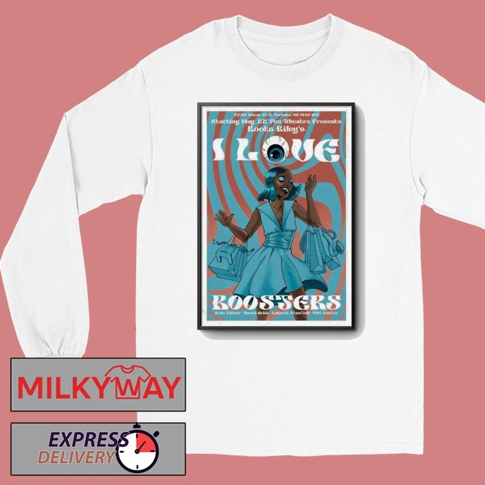 Boots Riley I Love Boosters Fox Theatre 05.22.2026 Poster shirt