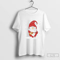 Classic Gnome Santa Christmas Playing Guitar T Shirts