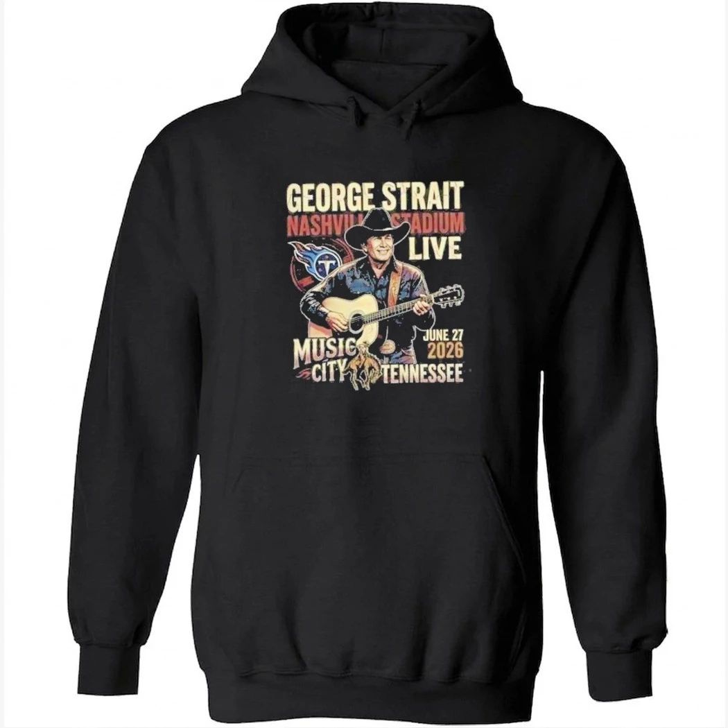 George Strait Nashville Stadium Live Concert At Tennessee On June 27 2026 Vintage Bootleg Tennessee Titans NFL Shirt