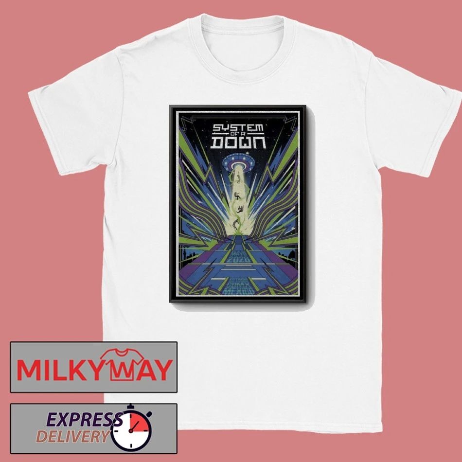 LIMITED System Of A Down Poster TOUR Mexico City May 27 & 28 2026 shirt
