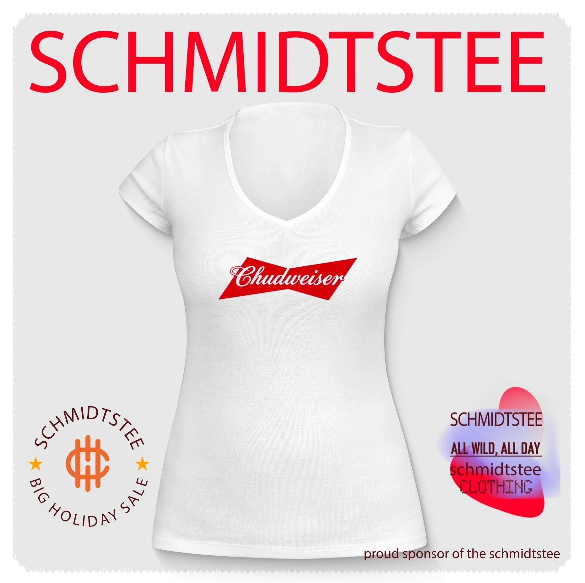 Chudweiser chud meme brewery parody shirt