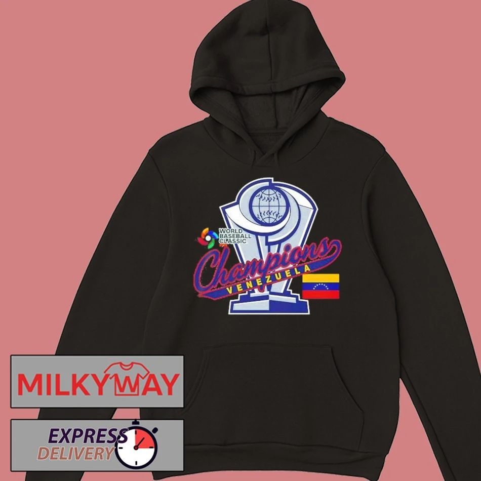 Venezuela Wins World Baseball Classic Champions 2026 Trophy shirt