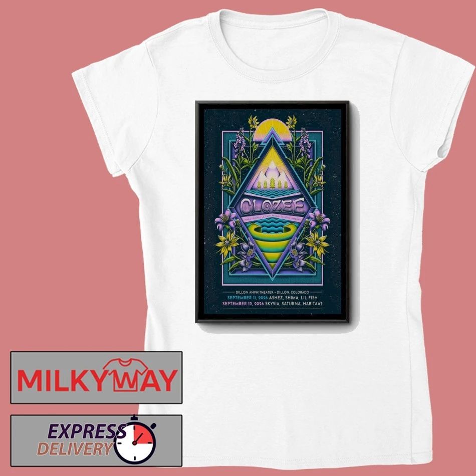Clozee Sept 11-12 2026 In Dillon CO Poster shirt