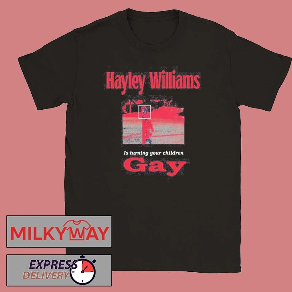 Hayley Williams Tee Navy Is Turning Your Children Gay 2026 shirt