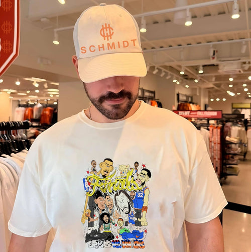 2026 NBA Finals Spurs vs Knicks caricature shirt