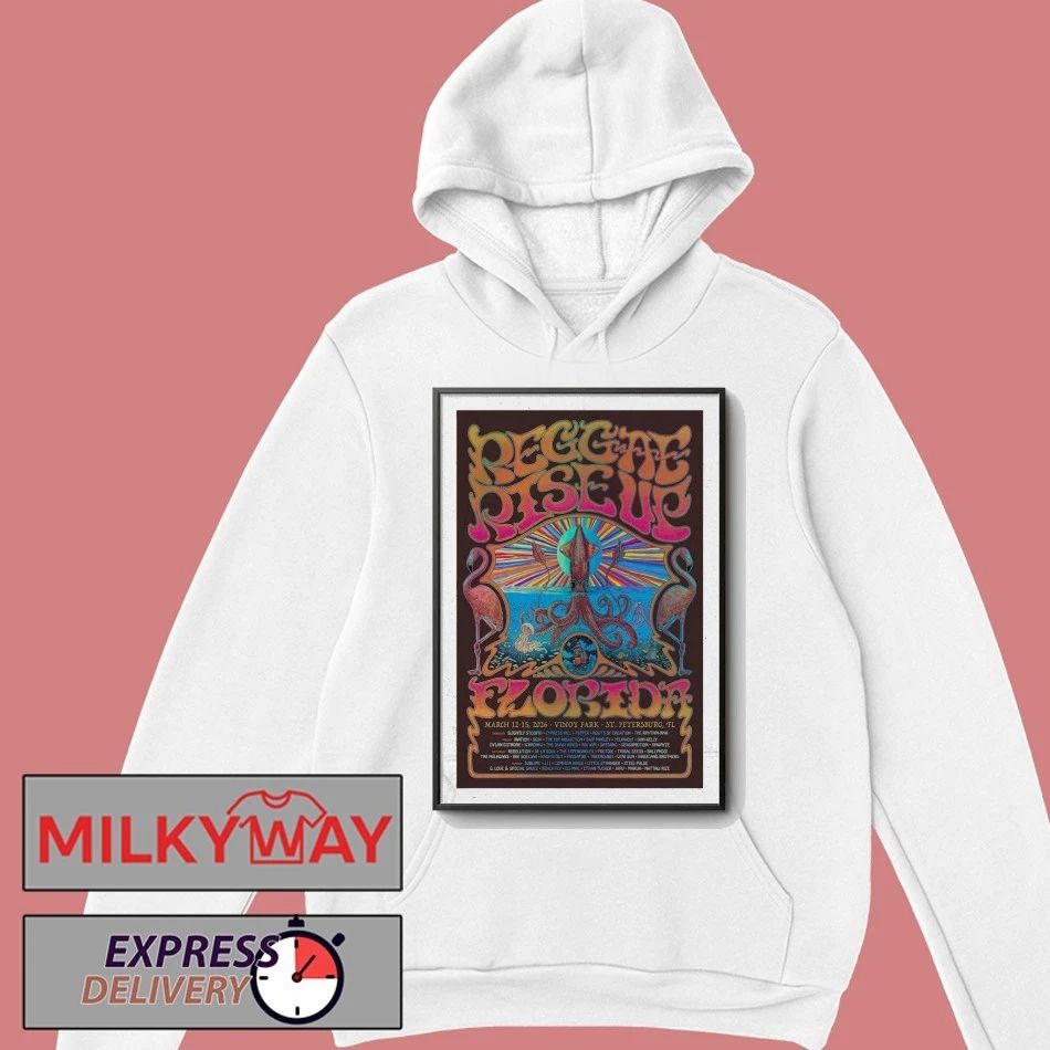 Reggae Rise Up Florida Festival 2026 Poster shirt