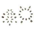 Stainless Steel SAE Brake Line Fitting Kit for Inverted Flares on 3/16 and 1/4 Inch Tube (35 Fittings Total)
