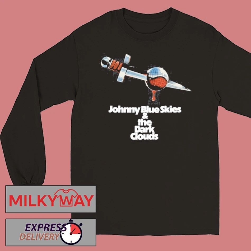 Johnny Blue Skies And The Dark Clouds Mutiny After Midnight Album Cover Art T-Shirt