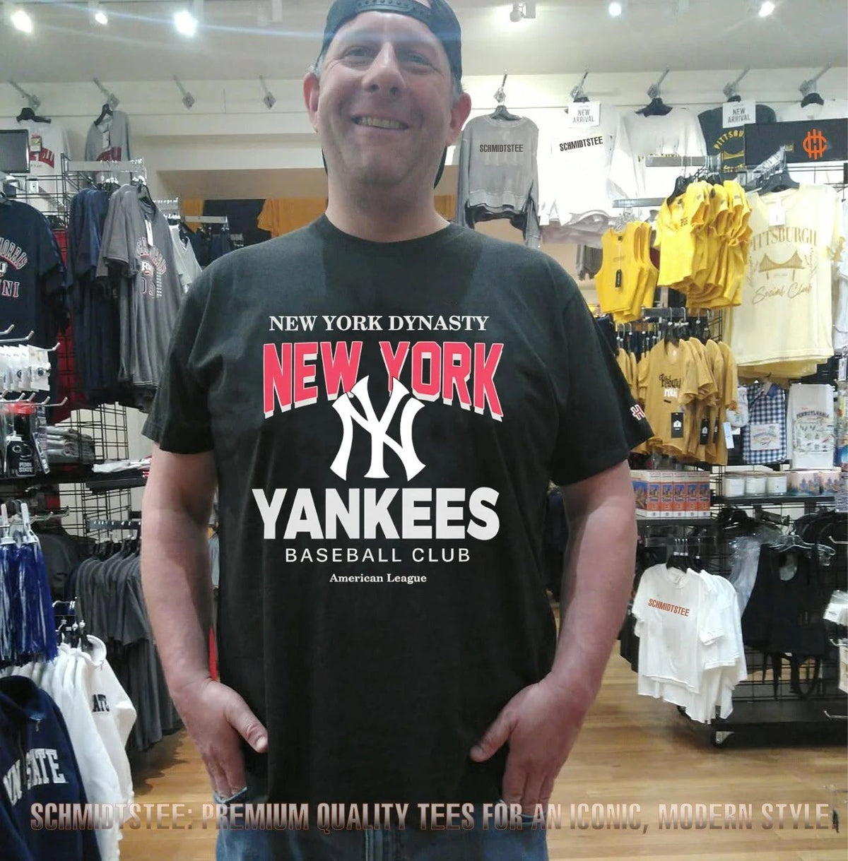 New York Yankees New York Dynasty Baseball Club shirt