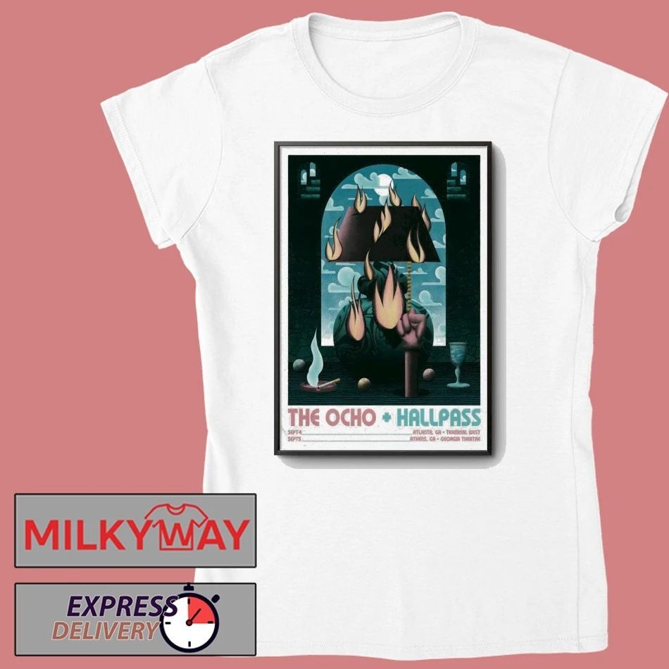 The Ocho And Hallpass Georgia 2026 Shows Poster shirt