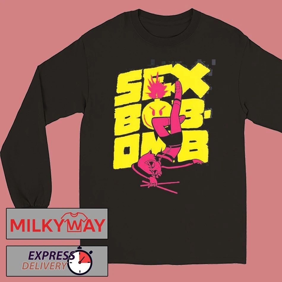 Scott Pilgrim Vol 3 Scott Pilgrim And The Infinite Sadness 20th Anniversary Merch Sex Bob-omb T-Shirt