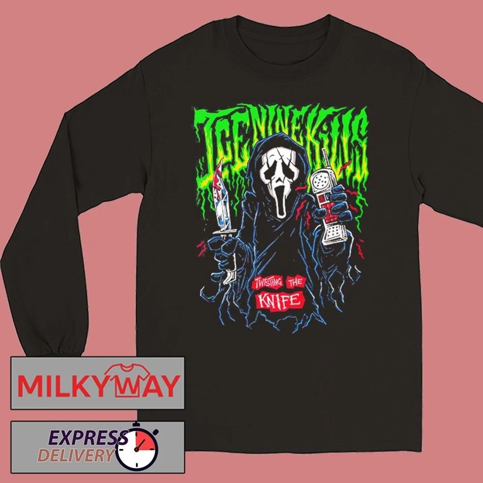 Ice Nine Kills x Scream 7 Nightmare On The Knife Part One Father Death shirt