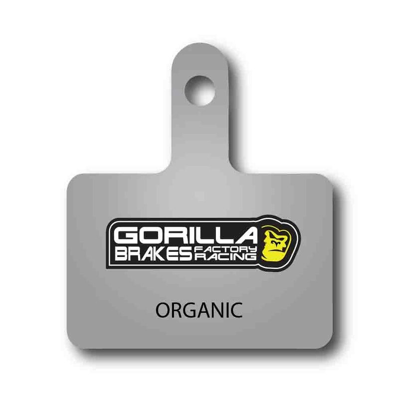 TRP Spyre / HY-RD / Slate X2 Factory Racing Organic Disc Brake Pads (2-Piston) | Gorilla Brakes