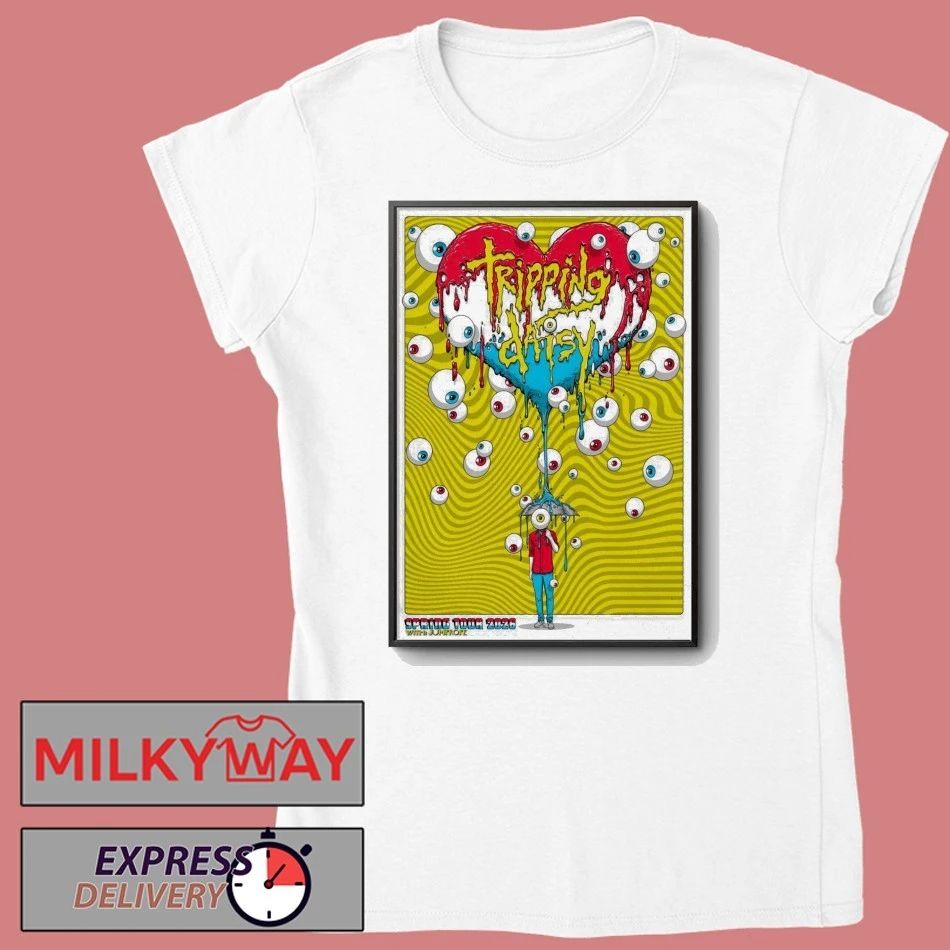 Tripping Daisy Spring Tour 2026 Poster shirt