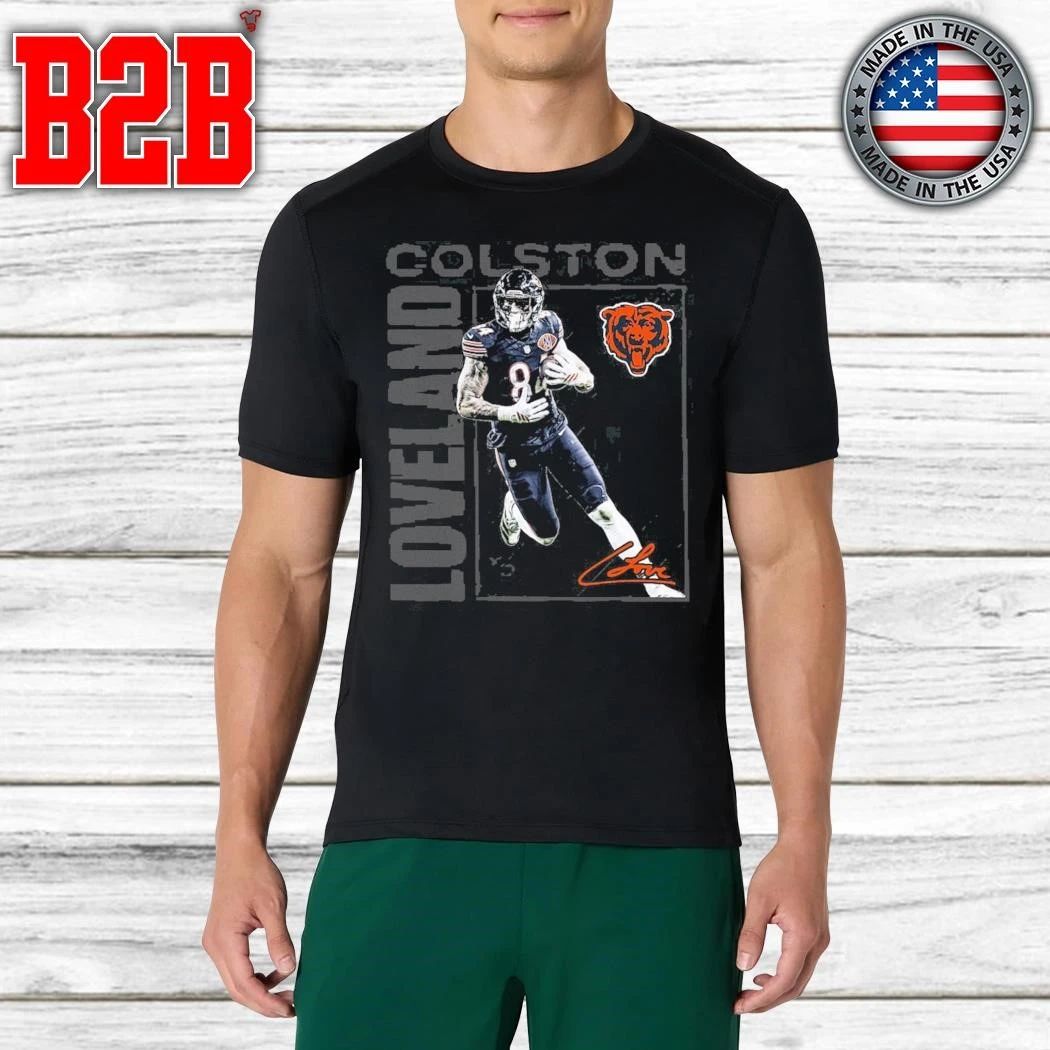 Chicago Bears Colston Loveland Black Shirt