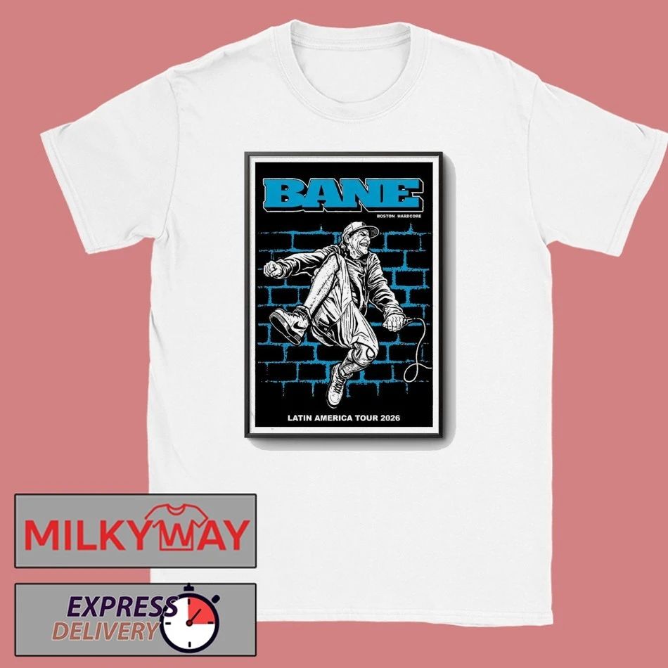 Bane Latin America 2026 Tour Poster shirt