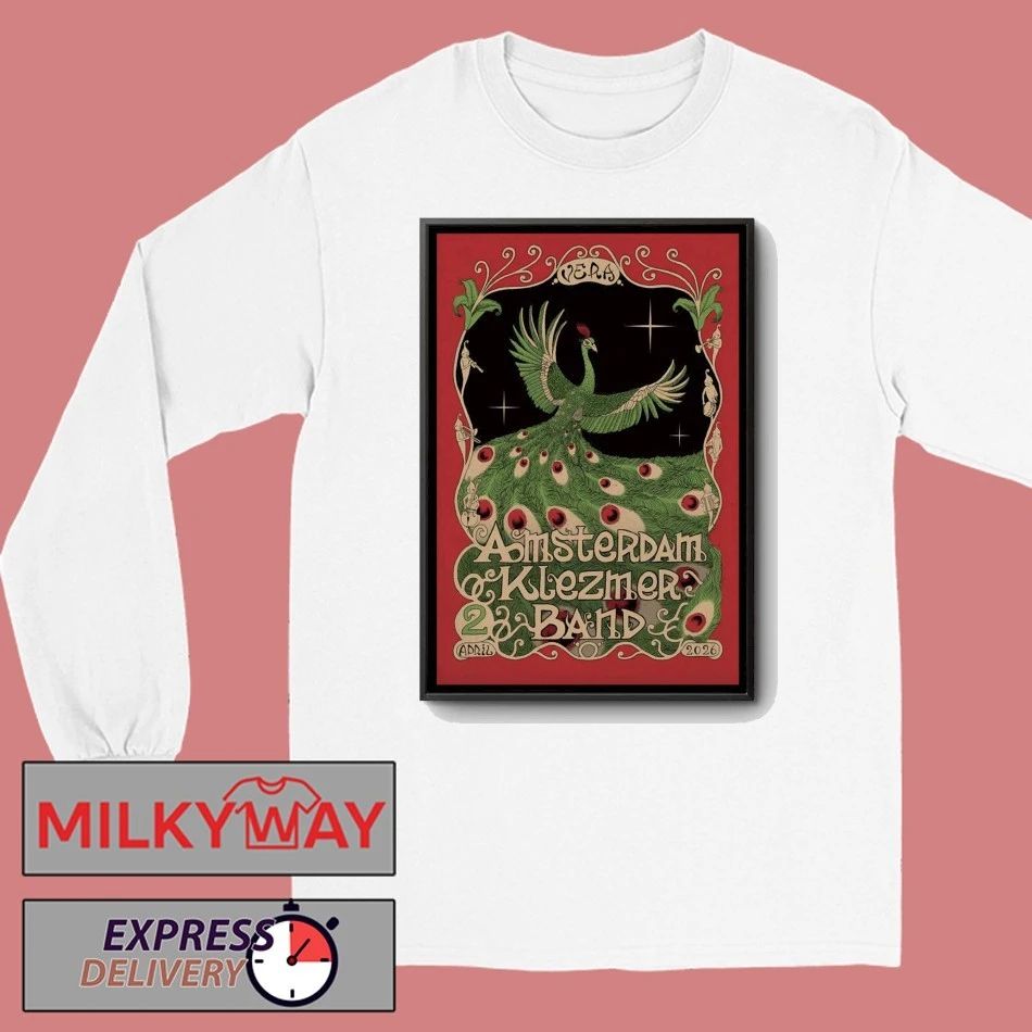 Amsterdam Klezmer Band Apr 2 2026 Vera Groningen NL Poster shirt