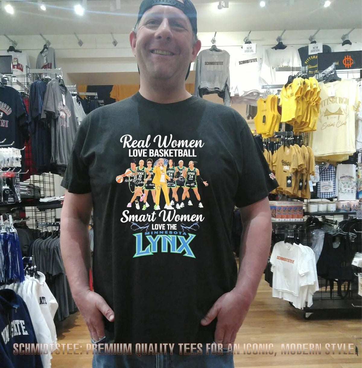 Real women love basketball smart women love the Minnesota Lynx shirt