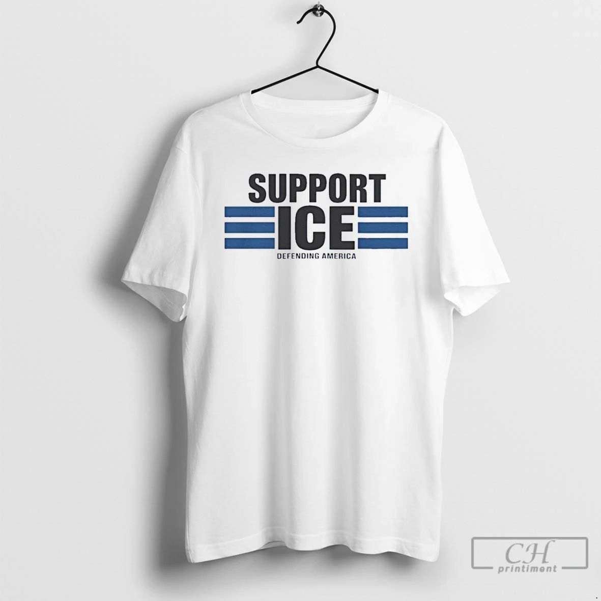 Classic Support Ice Defending America T Shirts