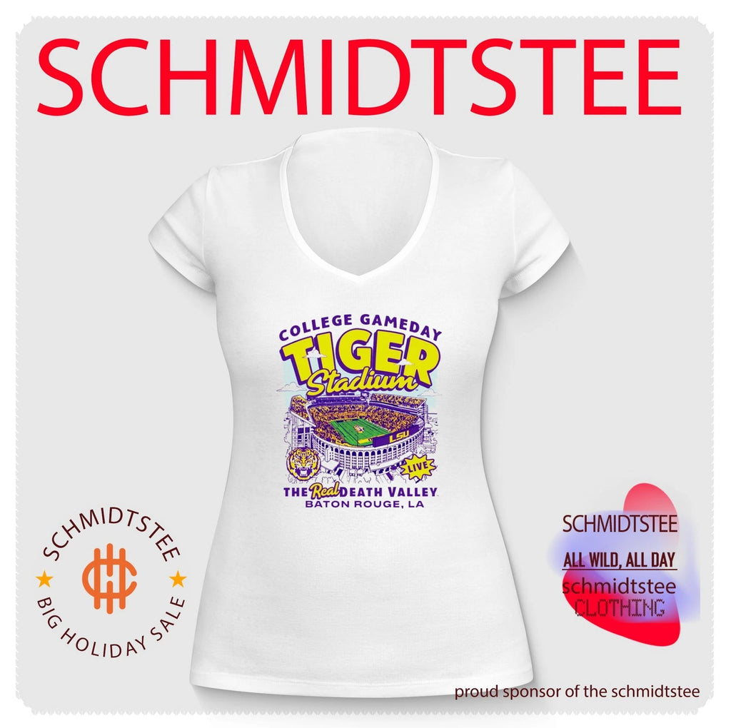 College GameDay LSU Tiger Stadium The Red Death Valley shirt
