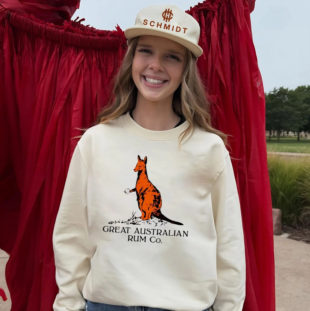 Kangaroo great Australian rum co shirt