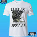 Liberty And Justice American Eagle Vintage Shirt