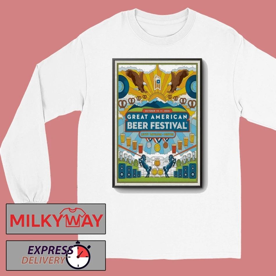 Great American Beer Festival October 10-11, 2026 Poster shirt