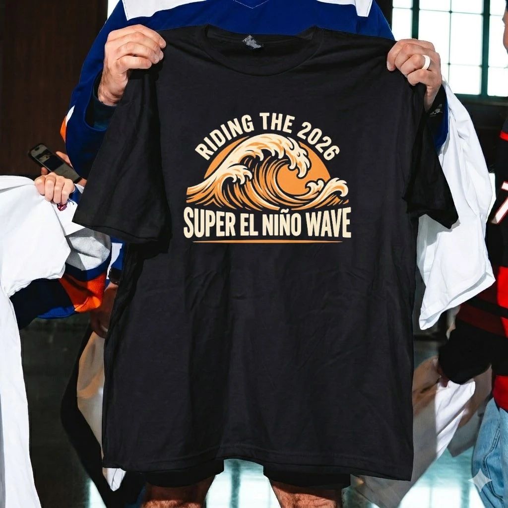 Riding The 2026 Super El Nino Wave Shirt