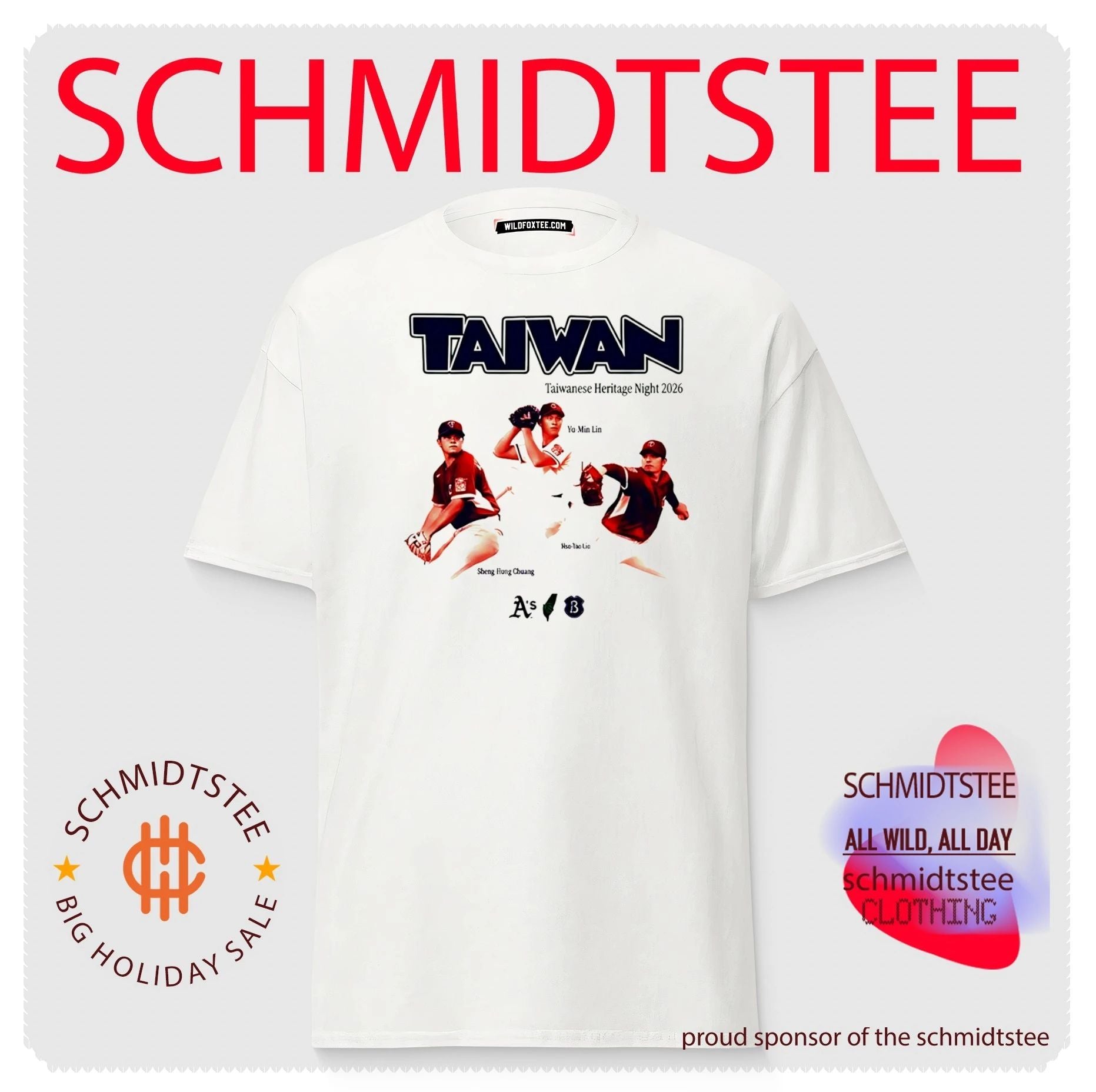 Athletics Taiwan Taiwanese Heritage Night shirt