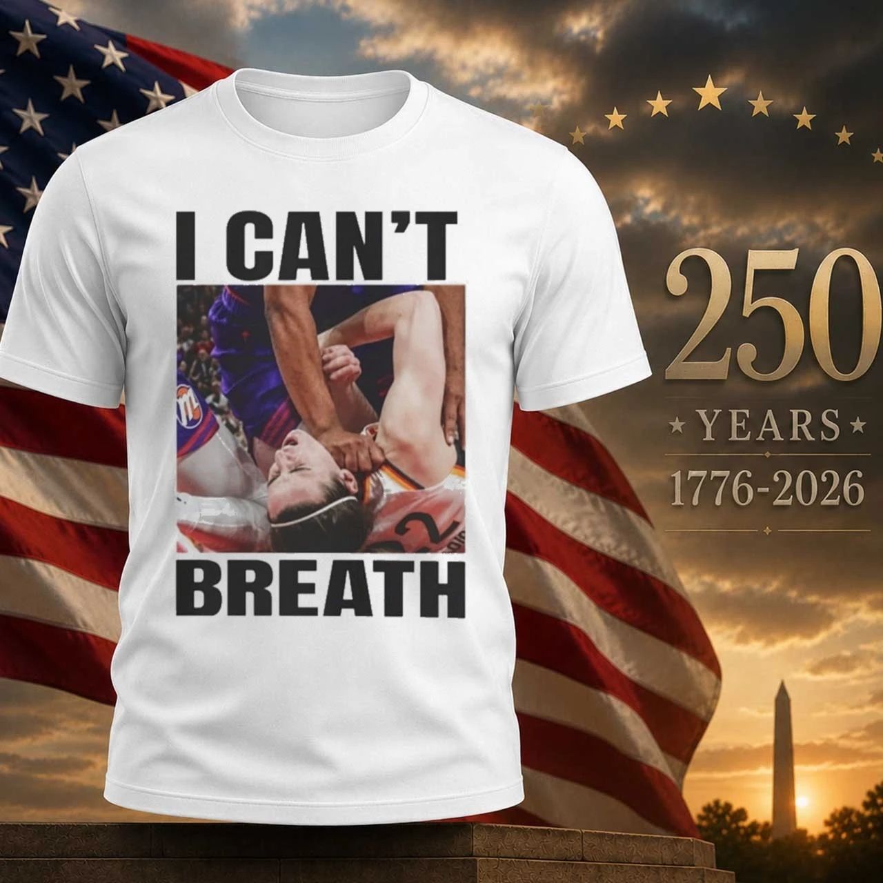 Caitlin Clark I Can’t Breathe Shirt