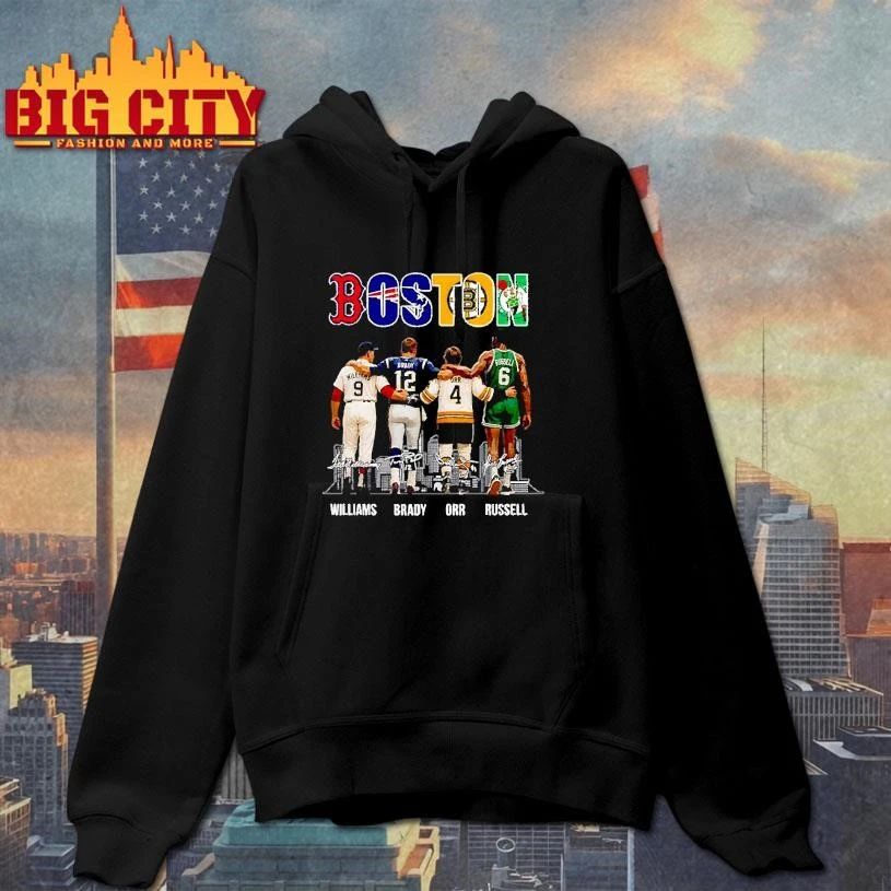 Williams Brady Orr Russell Boston players T Shirt