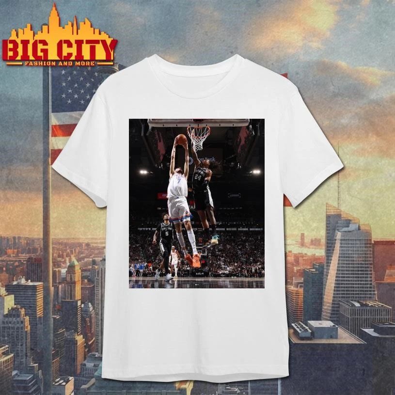 Devin Vassell Blocks Chet Holmgren Spurs vs Thunder Graphic Shirt